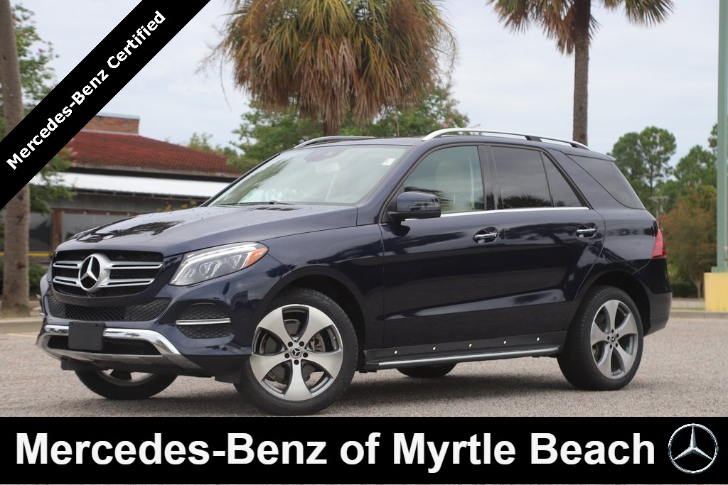 Certified Pre Owned 17 Mercedes Benz Gle Gle 350 Suv In Myrtle Beach 7392 Mercedes Benz Of Myrtle Beach